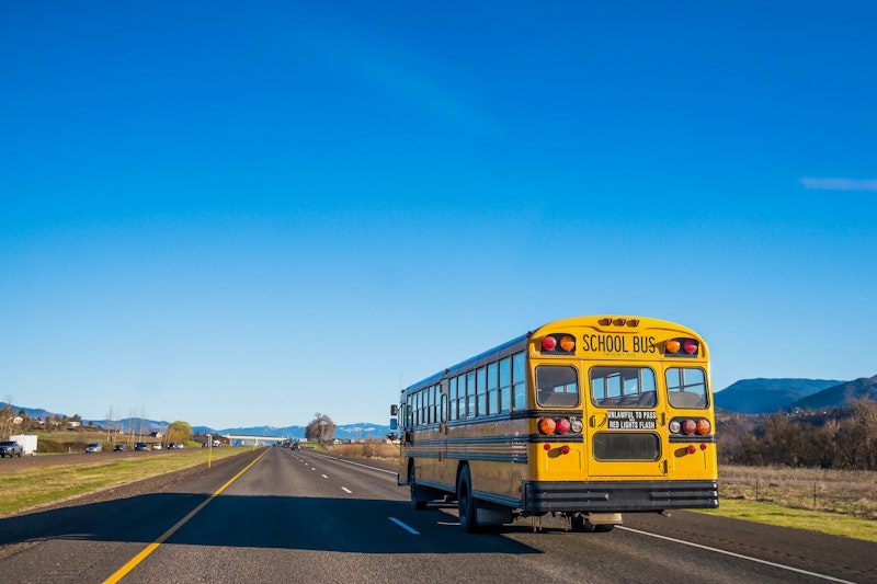 Camiones escolares usados americanos
